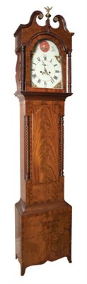 Lot 380 - George III Style Mahogany Tall Case Clock...