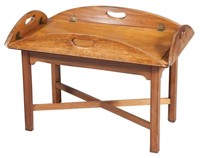 Lot 380 - George III Style Mahogany Butler's Tray on...