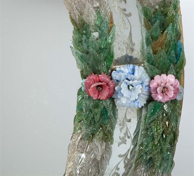 Lot 106 - Venetian Multicolored and Clear Glass and...