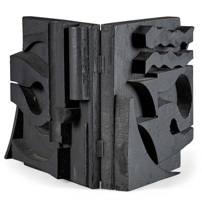 Lot 56 - Louise Nevelson American, 1899-1988 Black...