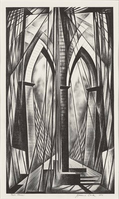 Lot 53 - Howard Cook (1901-1980) BROOKLYN BRIDGE (DUFFY...