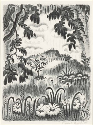 Lot 24 - Charles Burchfield SUMMER BENEDICTION (P. 193)...