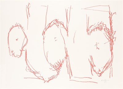 Lot 141 - Robert Motherwell ELEGY SKETCH (E./B. 382)...