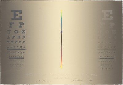 Lot 153 - Shusaku Arakawa (1936-2010) TEST MIRROR Color...