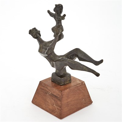 Lot 51 - Chaim Gross American, 1904-1991 Mother and...