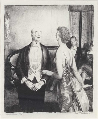Lot 10 - George Bellows (1882-1925) THE PARLOR CRITIC...