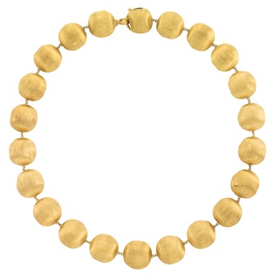 Lot 69 - Gold Bead Necklace, Marco Bicego