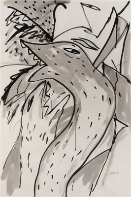 Lot 75 - Gunnar Orn Icelandic, 1946-2008 Friends, 1983...