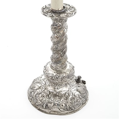 Lot 387 - Pair of Dutch Baroque Style Silver...