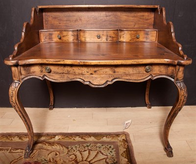 Lot 376 - Provincial Louis XV Style Faux Distressed...