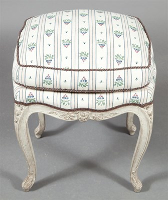 Lot 258 - Pair of Louis XV Painted Stools Mid-18th...
