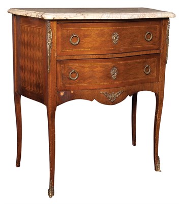 Lot 143 - Transitional Louis XV/XVI Style Metal Mounted...
