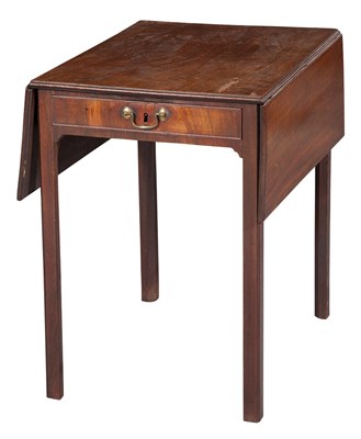 Lot 358 - George III Mahogany Pembroke Table Height 28...