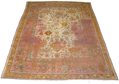 Lot 556 - Oushak Carpet West Anatolia, late 19th century...