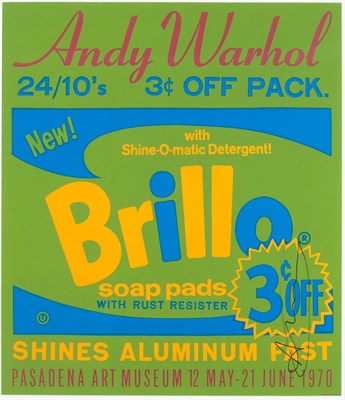 Lot 247 - After Andy Warhol ANDY WARHOL: PASADENA ART...