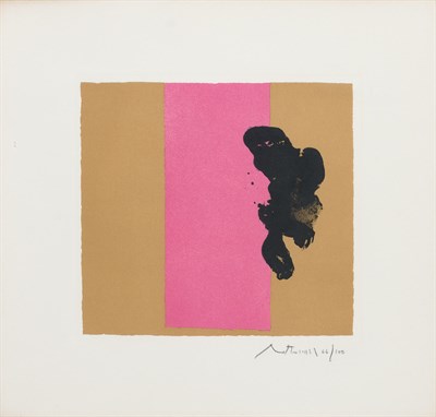 Lot 139 - Robert Motherwell THE BERGGRUEN SERIES (B. 228;...