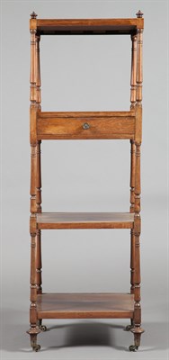 Lot 223 - Regency Rosewood Étagère Height 54 inches,...