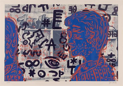 Lot 30 - James Poppitz American, b. 1957 Thinking about...