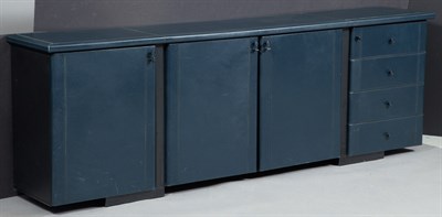 Lot 358 - Pierluigi Molinari Leather Clad Credenza For...