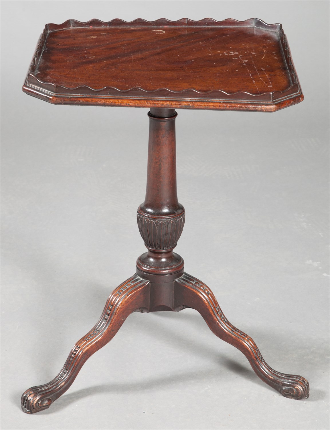 Lot 246 - George III Mahogany Tripod Table Circa 1775...
