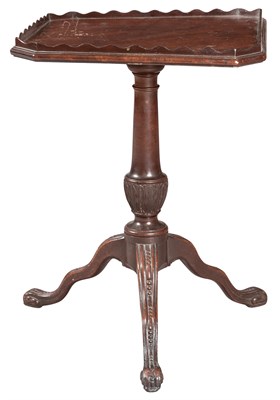 Lot 246 - George III Mahogany Tripod Table Circa 1775...