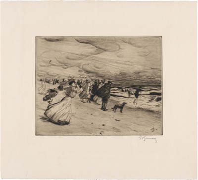 Lot 227 - Tavík Frantisek Simon (1877-1942) IN THE WIND...