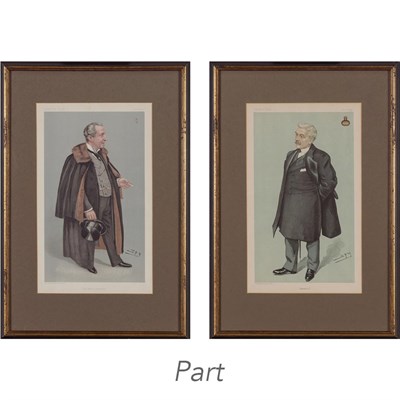 Lot 109 - After Spy [IMAGES OF PHYSICIANS] Five color...