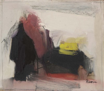 Lot 106 - Larry Rivers American, 1923-2002 Purple &...