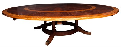 Lot 162 - Georgian Style Satinwood Banded Mahogany...