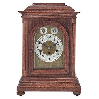 Lot 219 - George III Style Mahogany Bracket Clock Height...