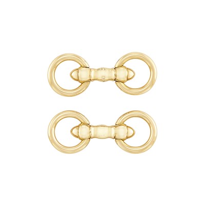 Lot 523 - Pair of Gold Cufflinks, Cartier, France