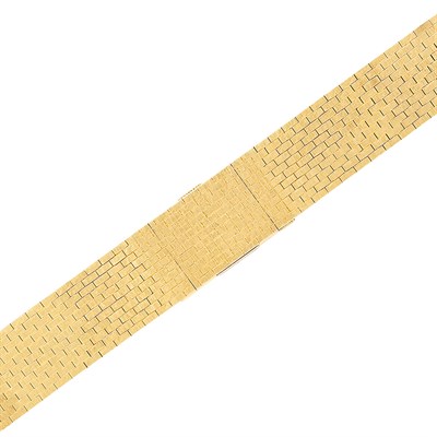 Lot 331 - Gold Bracelet-Watch, Ruser