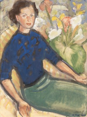 Lot 42 - Han Harloff Dutch, 1907-1982 Portrait of a...