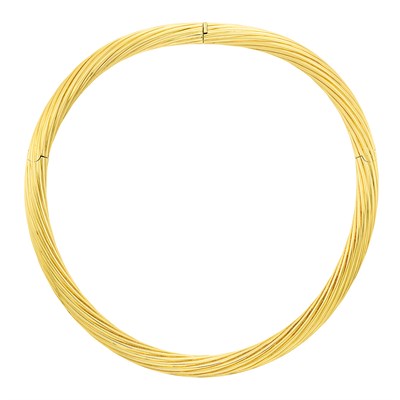 Lot 248 - Gold Collar Necklace