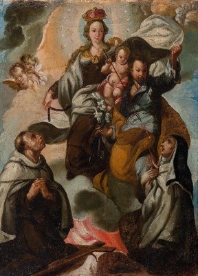 Lot 41 - Spanish Provincial School 18th Century The...