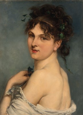 Lot 63 - Attributed to Emile Sacre A Young Maenad...