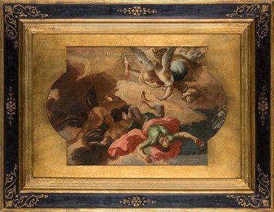 Lot 44 - Attributed to Alessio D'Elia The Fall of Simon...