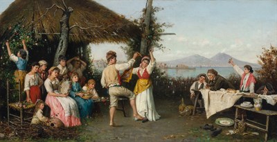 Lot 1012 - Pasquale Ruggiero Italian, 1851-1916 La...