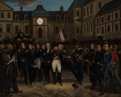 Lot 97 - After Horace Vernet Napoleon Bidding Fairwell...