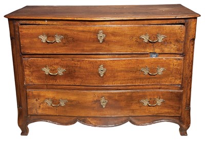 Lot 173 - French Provincial Walnut Commode Height 35 1/4...