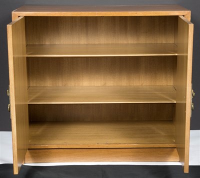 Lot 292 - Pair of Edward Wormley Walnut Chinese Cabinets...