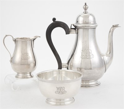 Lot 269 - Tiffany & Co. Makers Three-Piece Sterling...