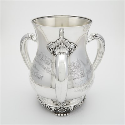 Lot 399 - Tiffany & Co. Sterling Silver Three-Handled...