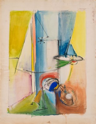 Lot 54 - John Grillo American, 1917-2004 Abstract Forms...