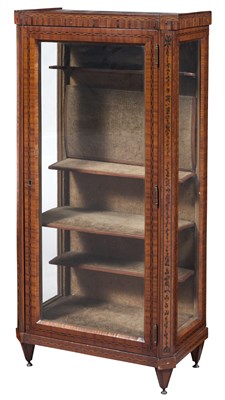 Lot 375 - Dutch Walnut, Marquetry and Part-Painted...