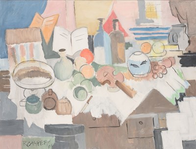 Lot 24 - Robert Casper American, 1928-2012 Still Life...