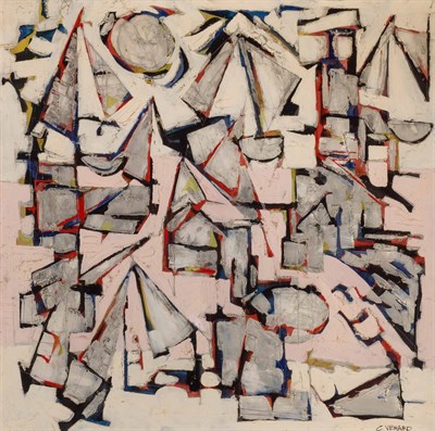Lot 117 - Claude Venard French, 1913-1999 Composition En...