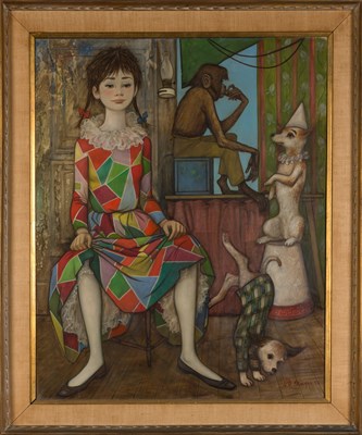 Lot 61 - Philippe Henri Noyer French, 1917-1985 Circus...