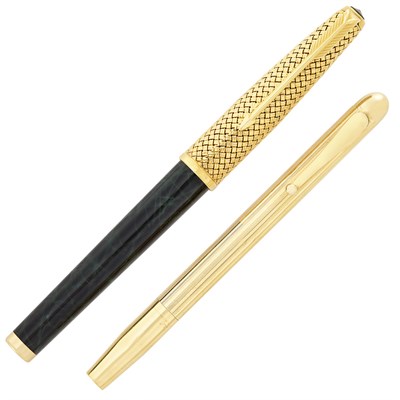 Lot 347 - Gold Pen, Neiman Marcus, France, and Gold Pencil