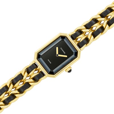 Lot 361 - Gold-Plated 'Premiere' Wristwatch, Chanel, Paris